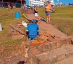 Paving Repairs on Scottburgh Main Beach