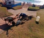 Paving Repairs on Scottburgh Main Beach