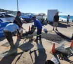 Pothole Repairs at Scottburgh Main Beach Parking Area