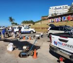 Pothole Repairs at Scottburgh Main Beach Parking Area