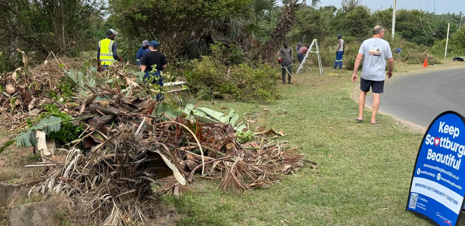 Dedicated to making Scottburgh aCleaner, Greener, More Beautifulplace to live!